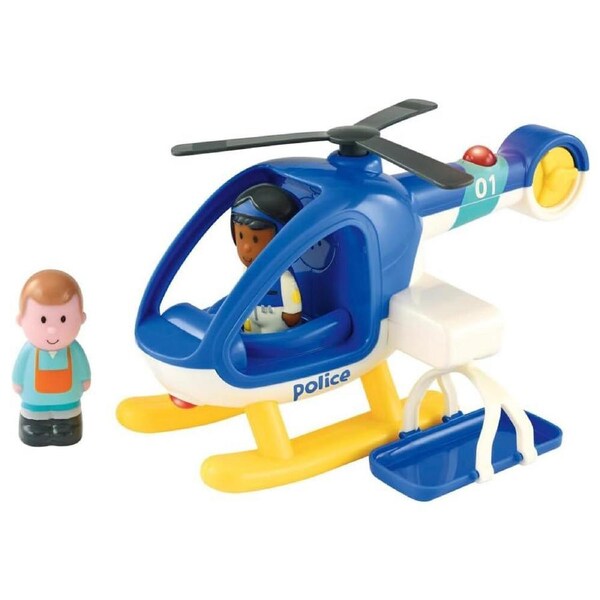 ELC Happyland Police Helicopter Kids/Childrens Toy 18m+