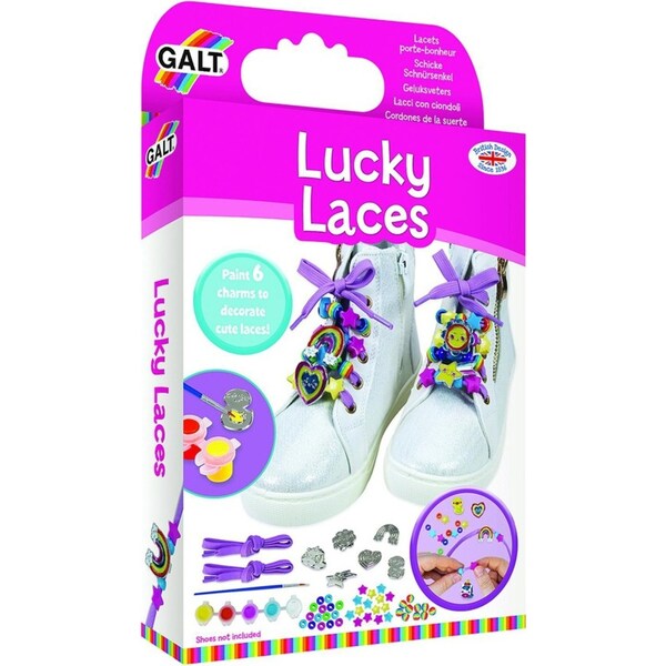 Galt Lucky Laces Kids/Childrens Activity Kit Interactive Creative Toy 6y+
