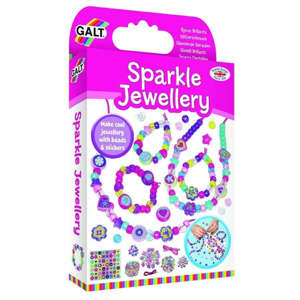 Galt Sparkle Jewellery Kids/Childrens Activity Kit Interactive Creative Toy 5y+