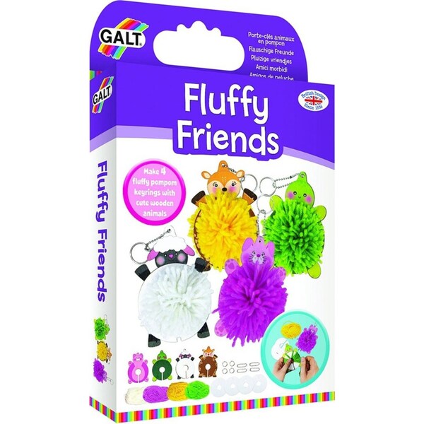 Galt Fluffy Friends Kids/Childrens Interactive Activity Kit Play Toy Playset 5y+