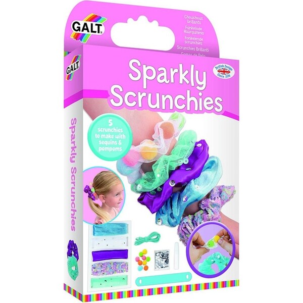 Galt Sparkly Scrunchies Kids/Childrens Interactive Activity Kit Play Toy 5y+