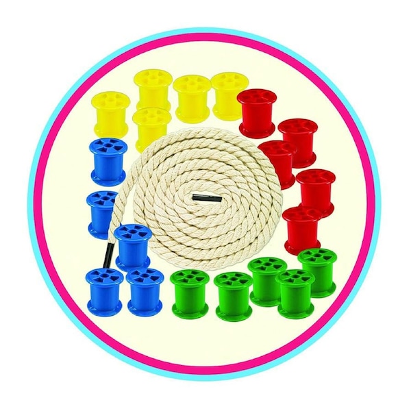 Galt Cotton Reels Kids/Childrens Early Learning Activity Kit Toy Set 3y+