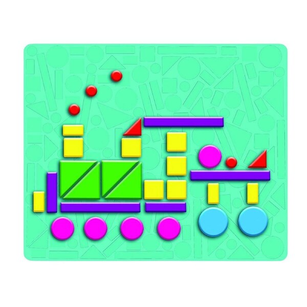 Galt Magnetic Shapes Kids/Childrens Early Learning Activity Kit Toy 3+