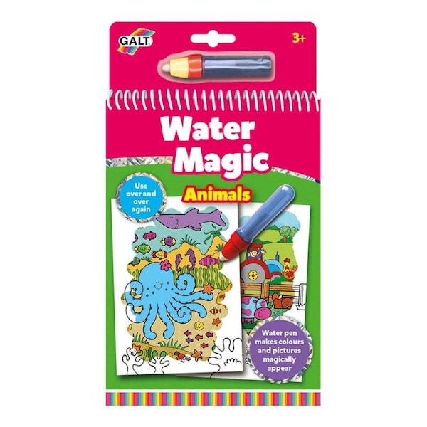Galt Water Magic Animals Kids/Childrens Colourful Art/Crafting Book 3y+
