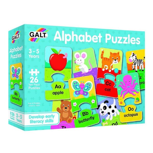 Galt Alphabet Kids/Childrens Educational/Learning Fun Jigsaw Puzzles 3y+
