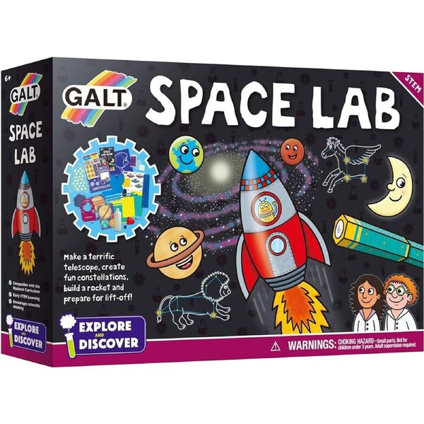 Galt Space Lab Kids/Childrens STEM Science/Discovery Activity Kit Playset 5y+