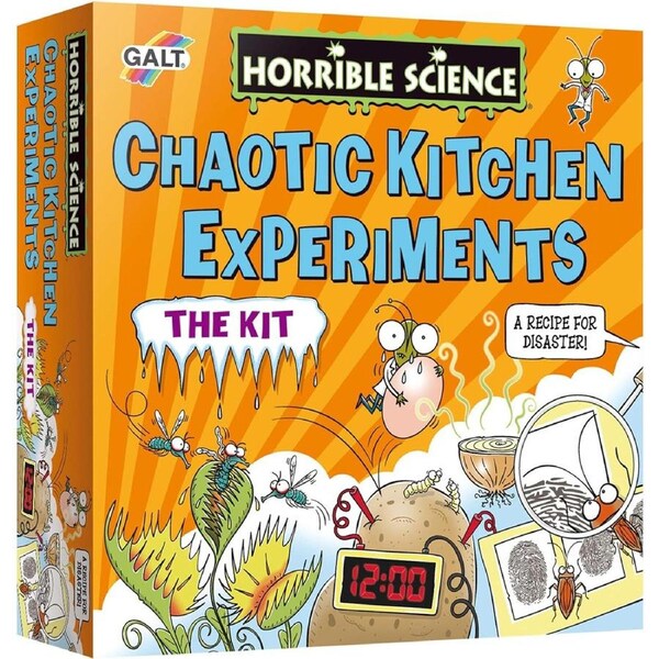 Horrible Science Chaotic Kitchen Experiments Kids/Children Activity Kit 8y+