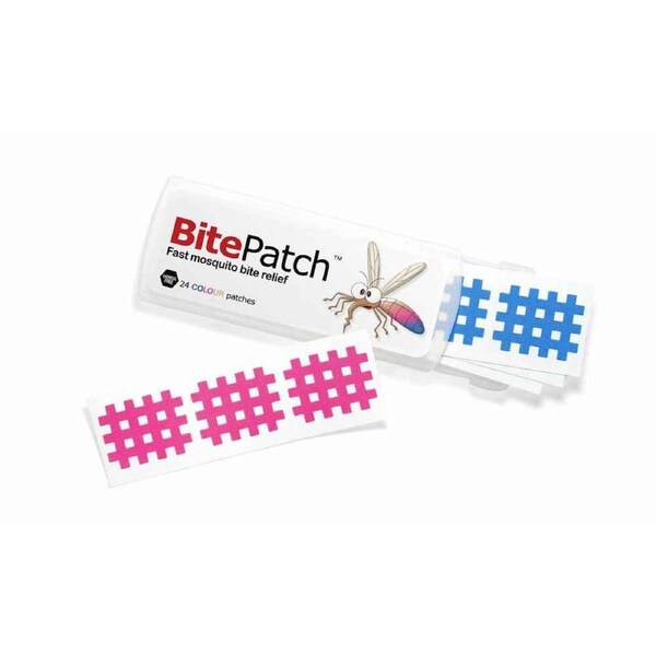 BitePatch Mosquito Bite Relief Patch Colours 24 Pack