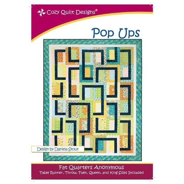 Pop Ups Quilt Pattern By Cozy Quilt Designs Quilting Sewing