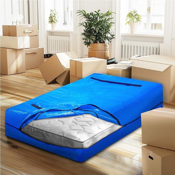 MOBI Mattress Bag Easy Moving Waterproof Protector Dust Cover King Single Size