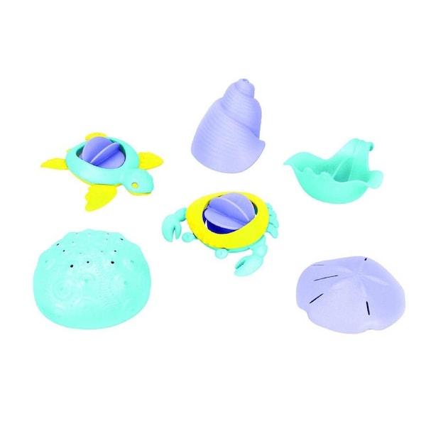 Green Toys Sea Life Set Kids/Toddlers Bath Tub Time Water Play Toy 6m+
