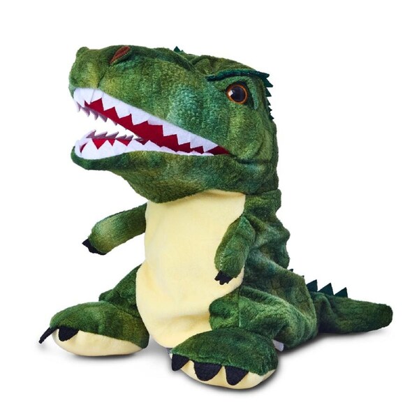 Johnco - Plush Hand Puppet - T-Rex