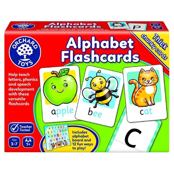Orchard Game Alphabet Flashcards Kids/Childrens Educational Play Toy 3+
