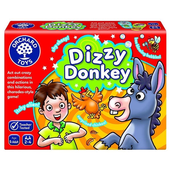 Orchard Game Dizzy Donkey Kids/Childrens Crazy Charade Cards Play Toy 5+