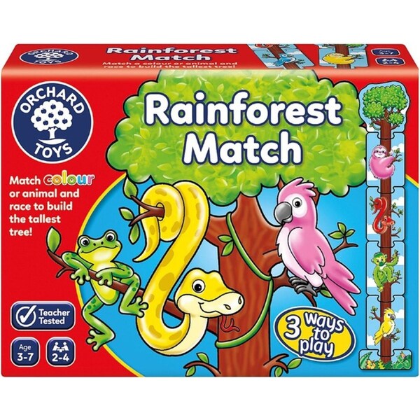 Orchard Game Rainforest Match Kids/Childrens Matching/Memory Play Toy 3+