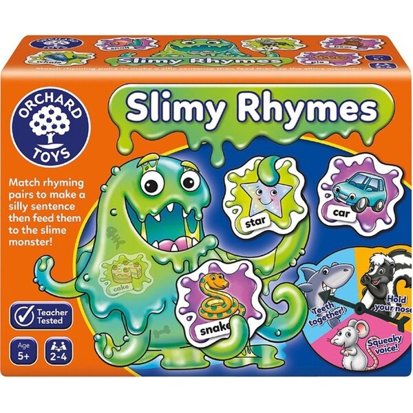 Orchard Game Slimy Rhymes Kids/Childrens Rhyming Words Fun Play Toy 5+