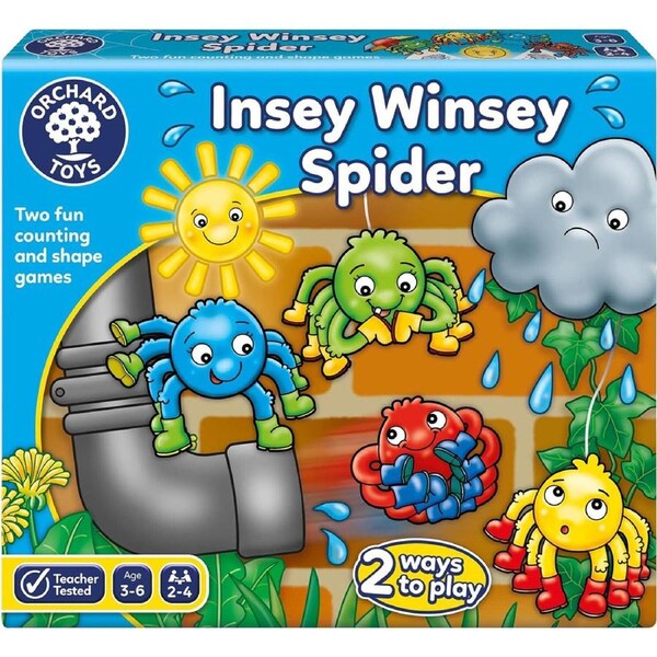 Orchard Game Insey Winsey Spider Kids/Childrens Educational Fun Play Toy 3+