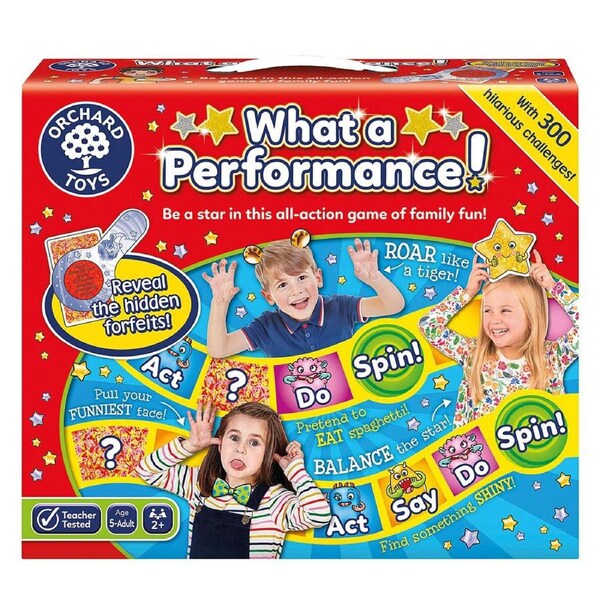 Orchard Game What a Performance! Kids/Childrens Educational Fun Play Toy 5+