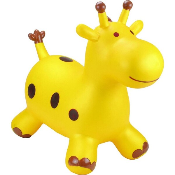 Happy Hopperz Gold Giraffe Kids/Childrens Bouncy Outdoor Toy Ride On 12m+