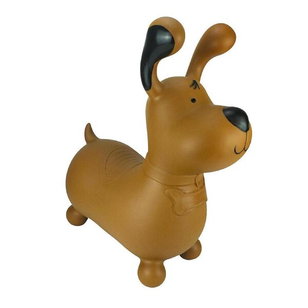 Happy Hopperz Brown Dog Kids/Childrens Bouncy Outdoor Toy Ride On 12m+