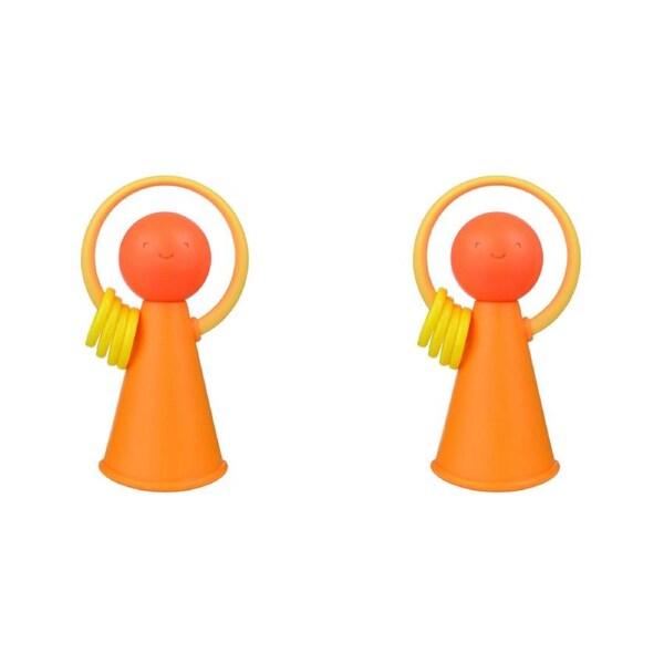 2x Halilit Bell Interactive Rattle Kids/Childrens Musical Pretend Play Toy 3m+