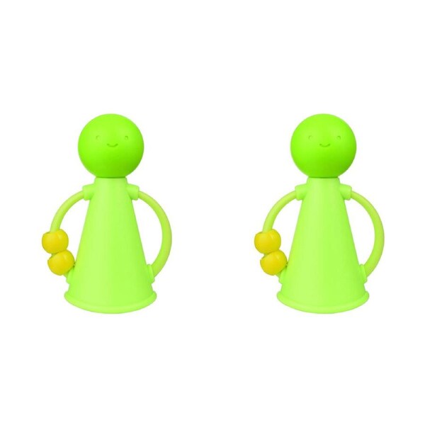 2x Halilit Maraca Musical Interactive Rattle Kids/Childrens Pretend Play Toy 3m+