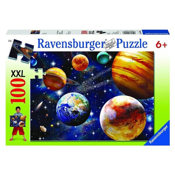 100pc Ravensburger Space Kids/Childrens Jigsaw Puzzle Interactive Play Toy 6+