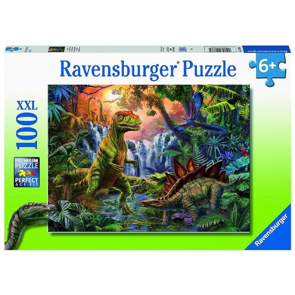 100pc Ravensburger Dinosaur Oasis Jigsaw Puzzle Interactive Play Toy 6+