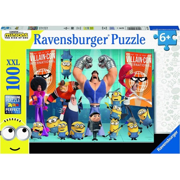 100pc Ravensburger Gru and the Minions Jigsaw Puzzle Interactive Play Toy 6+