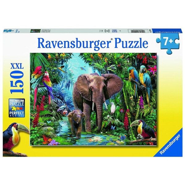 150pc Ravensburger Elephants at the Oasis Jigsaw Themed Puzzle Play Toy 7+
