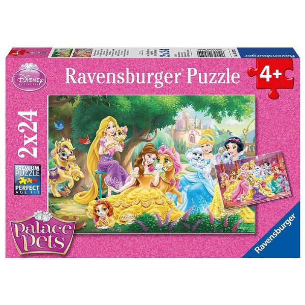 2x24pc Ravensburger Best Friends of the Princess Jigsaw Puzzle Play Toy 4+