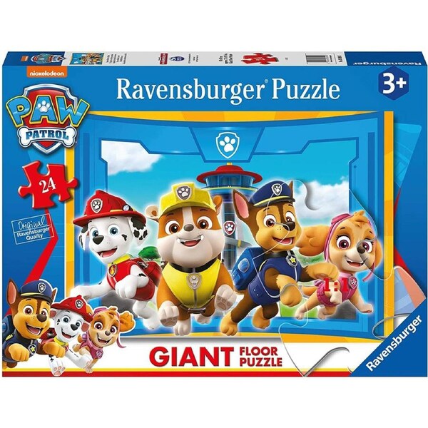 24 Piece Ravensburger Paw Patrol Rescue Giant Floor Jigsaw Puzzle Toy 3+