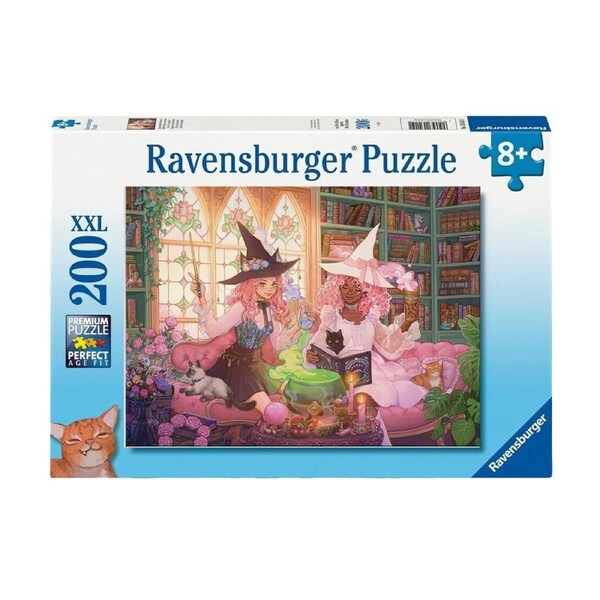 200 Piece Ravensburger Enchanting Library Jigsaw Themed Puzzle Play Toy 8+