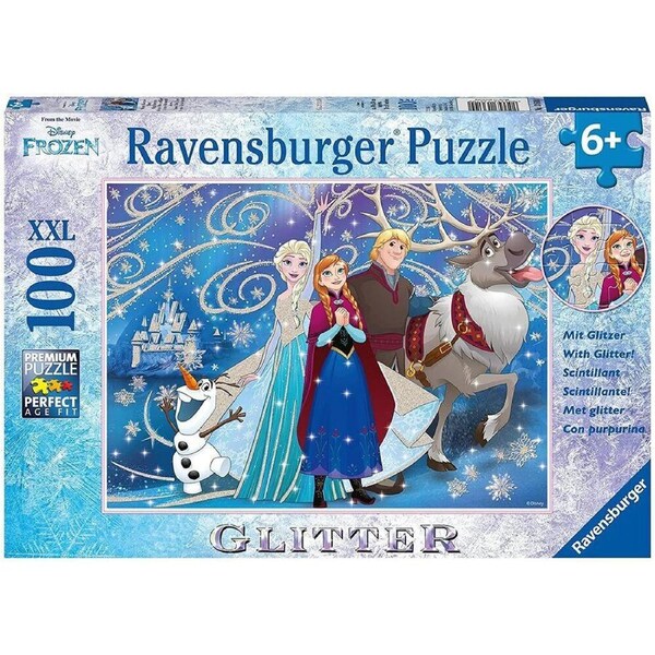 100pc Ravensburger Disney Frozen Glittery Snow Interactive Play Toy 6+