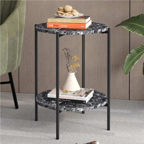 ALFORDSON Side Table Bedside Table Sofa End Nightstand Grey