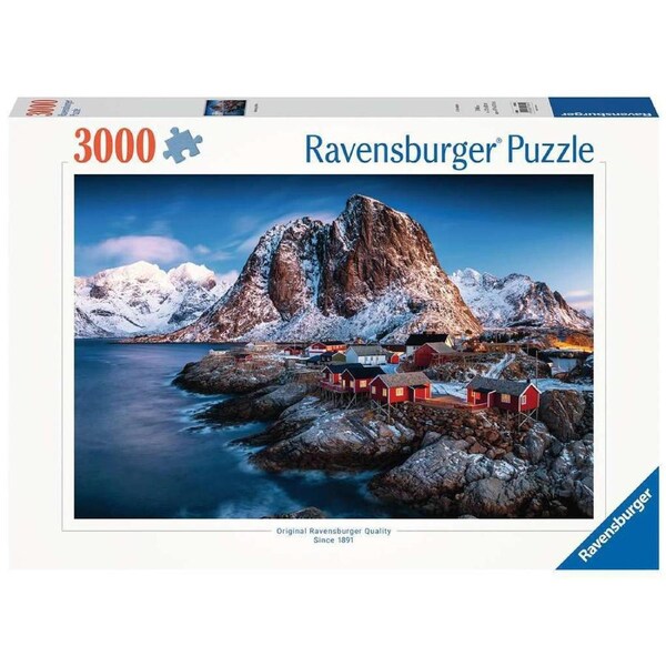 3000pc Ravensburger Hamnoy Lofoten Jigsaw Puzzle Interactive Play Toy Family