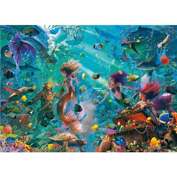 9000 Piece Ravensburger Kingdom underwater Jigsaw Puzzle Play Toy Family