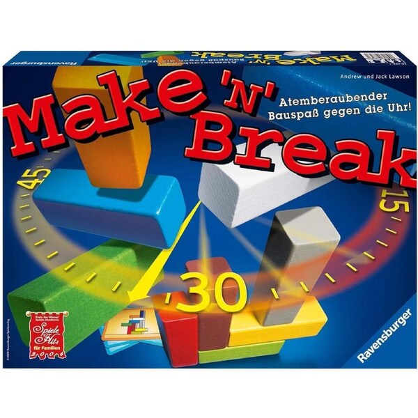 Ravensburger Make N Break Family Party Tabletop Kids/Childrens Board Games 8+