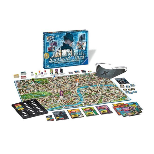 Ravensburger Scotland Yard Family Party Tabletop Kids/Childrens Board Games 8+