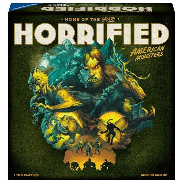 Ravensburger Horrified Monsters Tabletop Kids/Childrens Board Games 5+