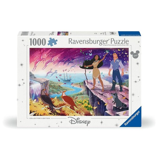 1000pc Ravensburger Disney Moments 1993 Pocahontas Themed Jigsaw Puzzle Pieces