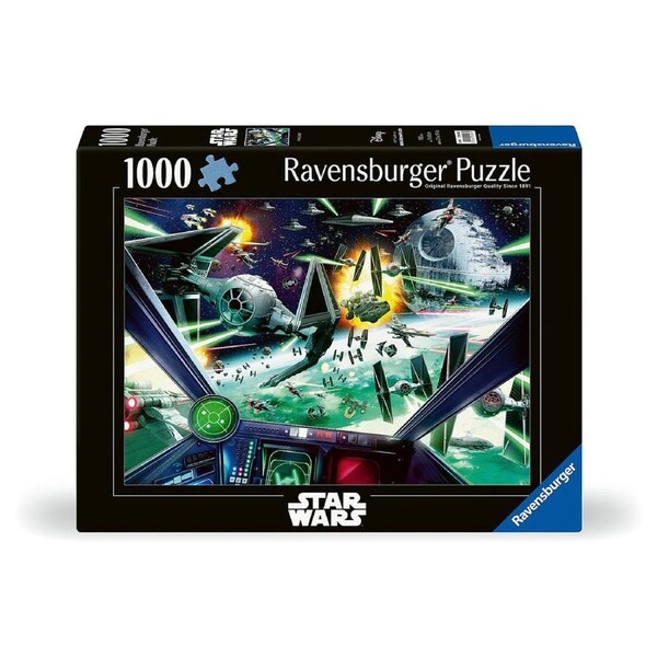 1000pc Ravensburger Star Wars X-Wing Cockpit Film Jigsaw Puzzle Pieces Set