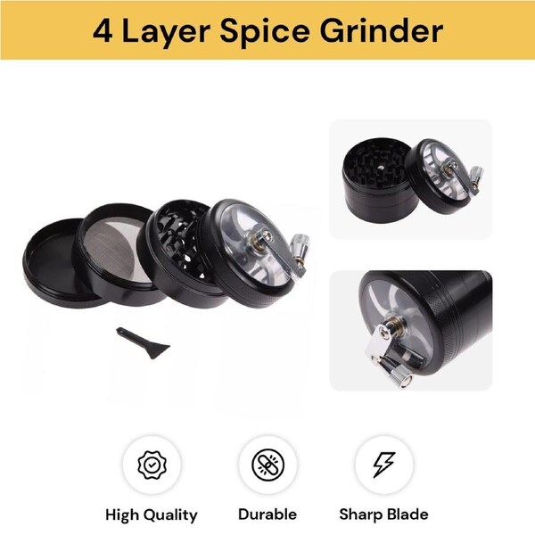4 Layer Spice Grinder
