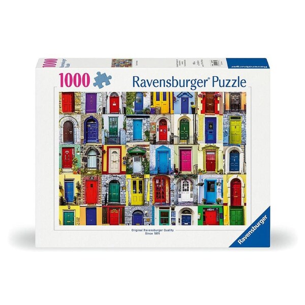 1000pc Ravensburger Under the Palm Trees Family Jigsaw Puzzle Family Set
