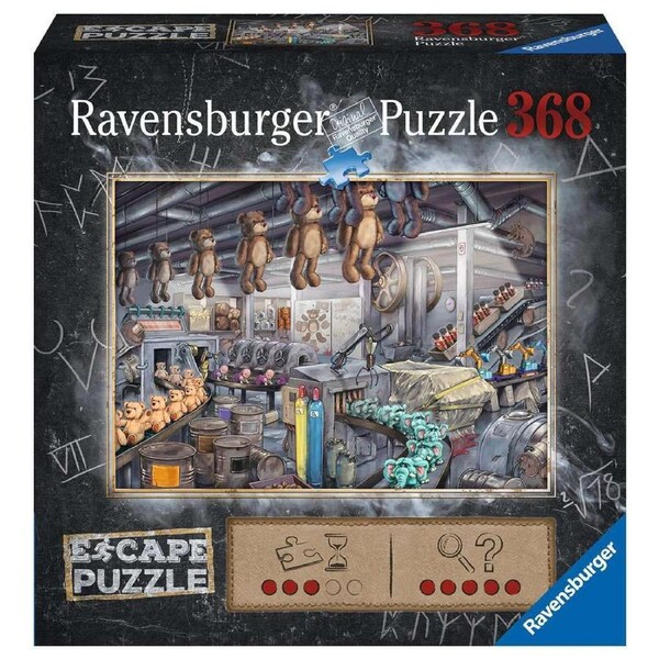 368pc Ravensburger ESCAPE 13 Play Toy Factory Family Jigsaw Puzzle Play Toy