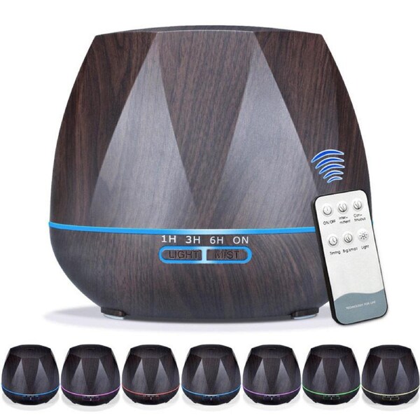 Multifunction Humidifier Diffuser with LCD and Remote Control