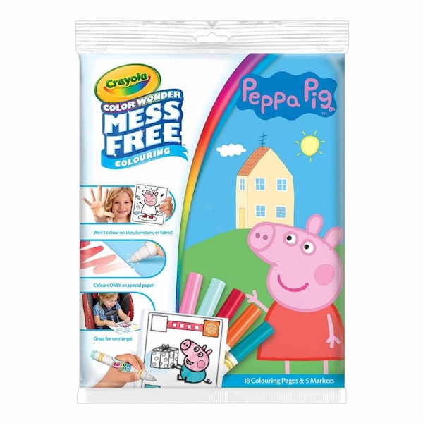 Crayola Colour Wonder - Mess Free Colouring - Peppa Pig