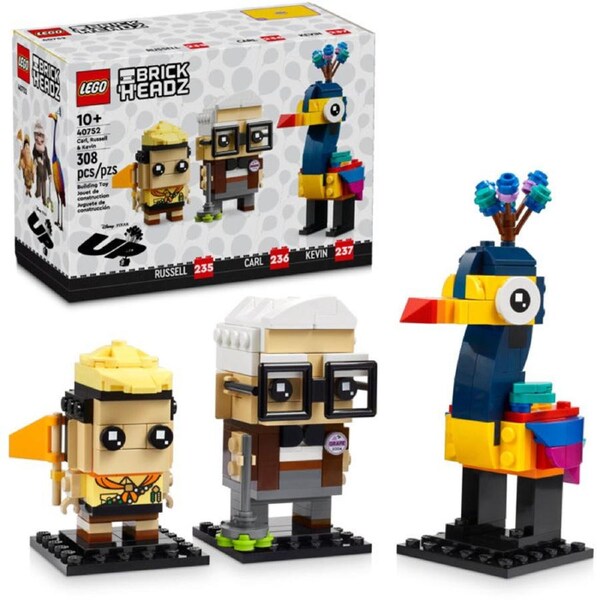 LEGO 40752 - BrickHeadz Disney UP Carl, Russell & Kevin