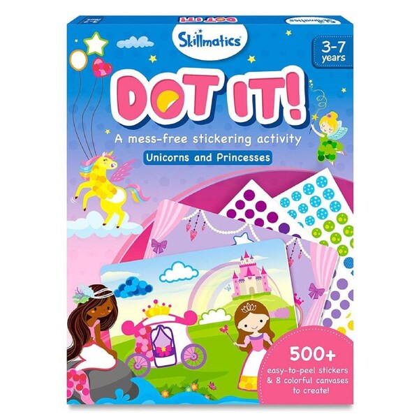 Skillmatics Dot It! Unicorns & Princesses Kids/Childrens Interactive Toy 3+
