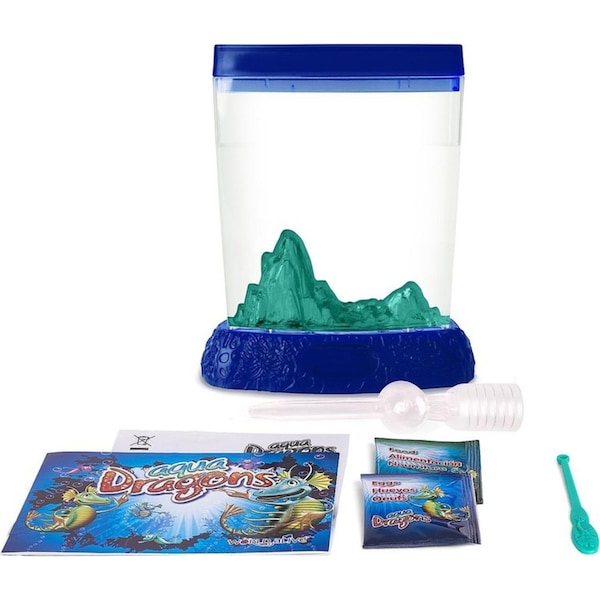 Aqua Dragons Colour Changing Box Kit with LED Li Kids/Childrens Toy Playset 6+